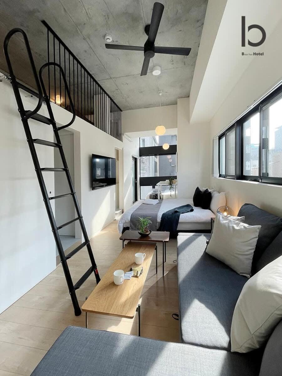 Bhotel Nekoyard - Bright Loft Studio 5 Min Walk To Peace Park & City Center Hiroshima Eksteriør billede